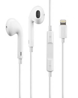 Слушалки Apple Earpods с микрофон с lightning жак за iPhone