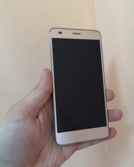 Употребяван Оригинален LCD Дисплей с тъч скрийн и рамка за Huawei Honor 7 Lite, златен