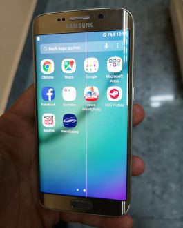 Употребяван Оригинален Дисплей за Samsung Galaxy S6 Edge, златен