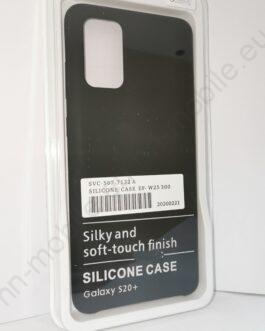 Silicone Cover Силиконов кейс за Samsung Galaxy S20 Plus / черен