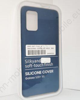 Silicone Cover Силиконов кейс за Samsung Galaxy S20 Plus / син