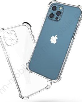 Удароустойчив силиконов кейс за iPhone 12 Mini / Прозрачен