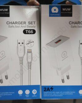 Комплект USB зарядно с кабел Lightning за iPhone, iPad