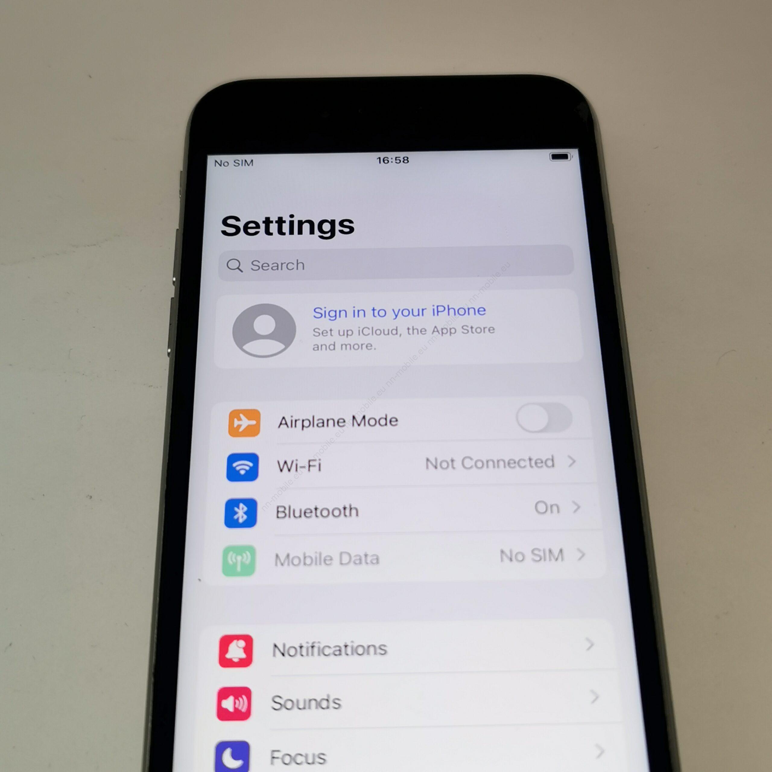 iPhone 6S 64GB Space Grey с пукнато стъкло / Бартер - Image 5